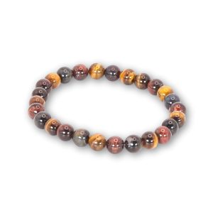 Bracelet trois yeux en 8 mm
