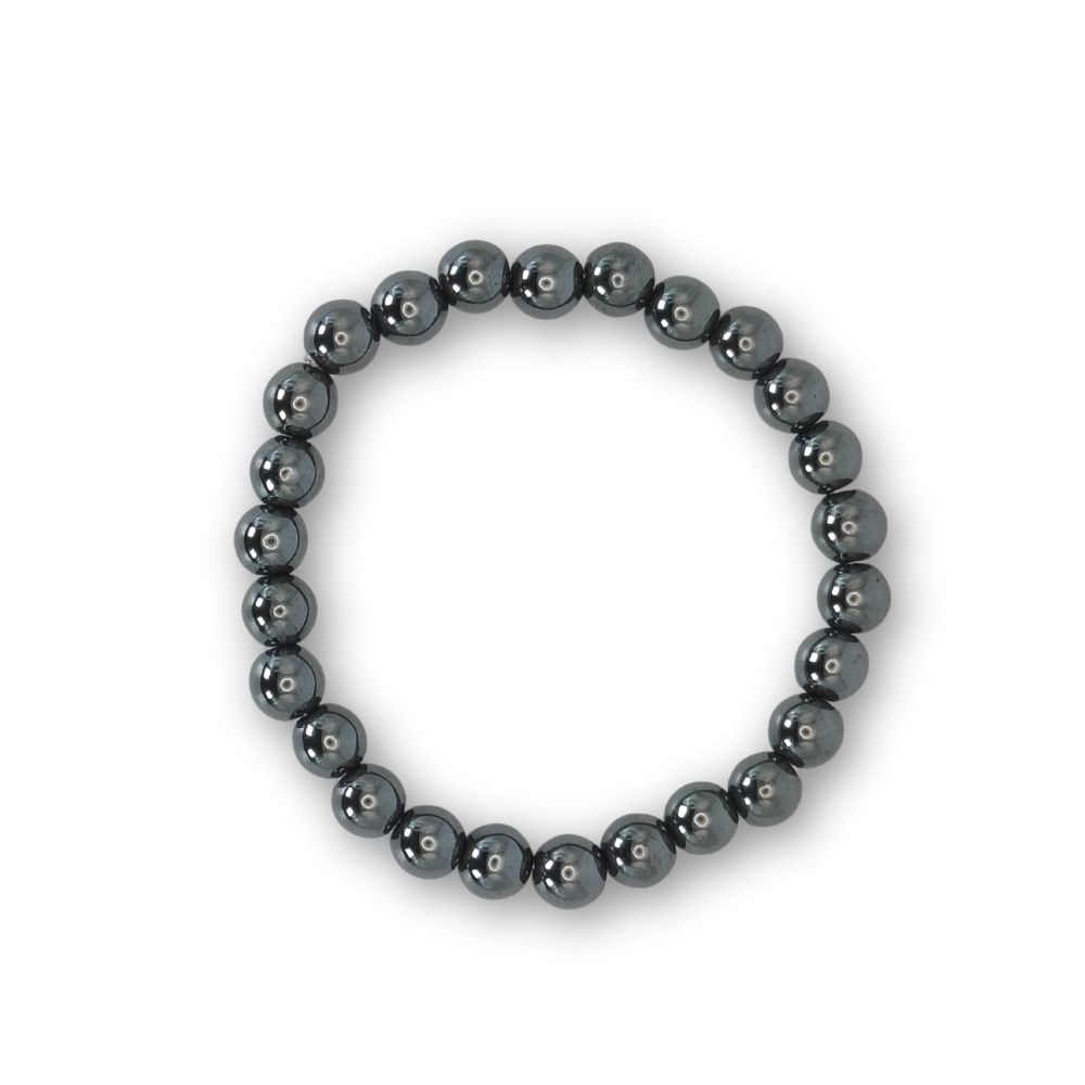 Bracelet hématite en 8 mm – Image 2