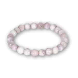 Bracelet Kunzite en 8 mm