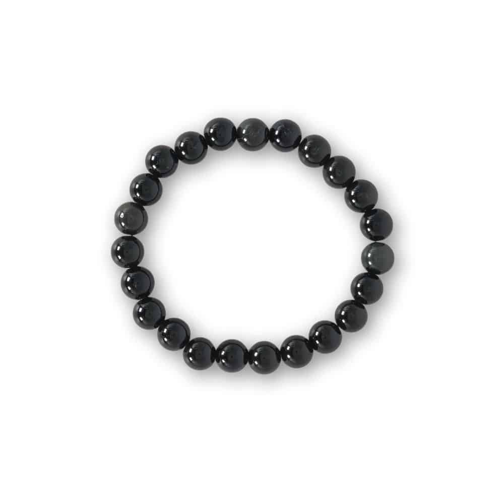 Bracelet obsidienne œil céleste en 8 mm – Image 2