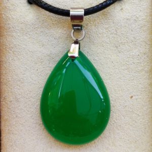 Pendentif Jade vert